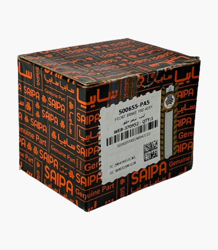 pride-front-brake-pad-code-500655-saipa-company-01 لنت ترمز جلو پراید کد 500655 شرکتی