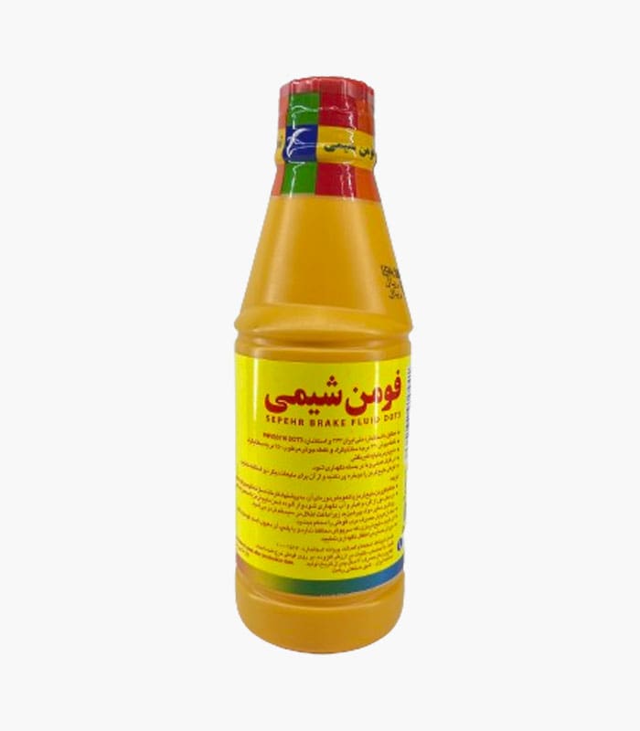 Yellow-brake-oil-DOT3-Foman-Chemi-01 روغن ترمز زرد DOT3 فومن شیمی