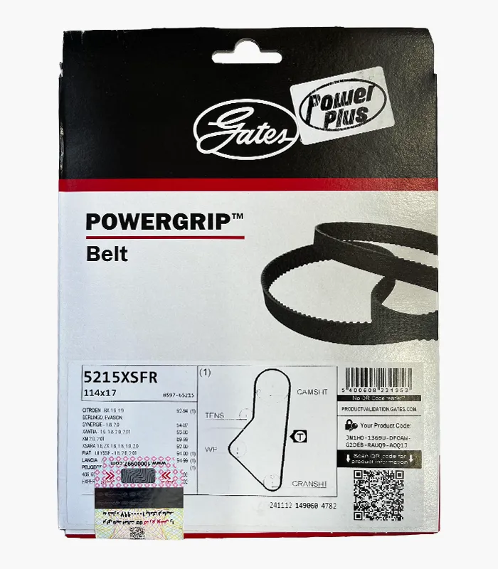 powergrip-timing-belts-green-405-05 تسمه تایم پاورگریپ اصل سبز پژو 405 هرینگتون